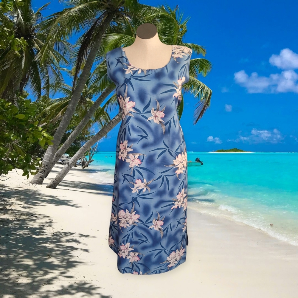 Vintage 90s Hawaiian Dress